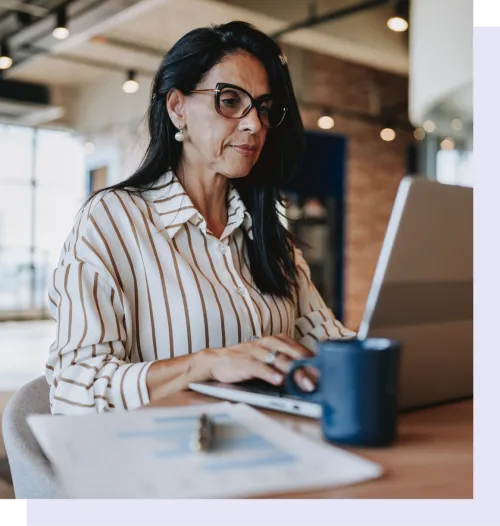 woman on laptop